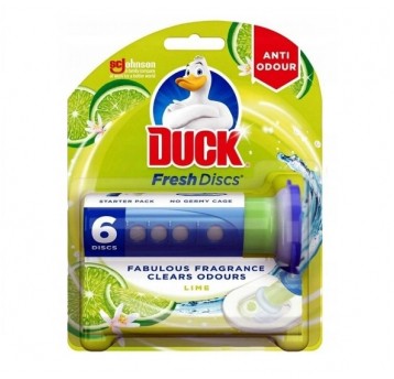 Kleks żelowy wc DUCK URZĄDZENIE 6 aplikacji/5