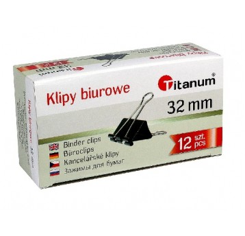 Klipy 32mm 12szt TITANUM / GRAND