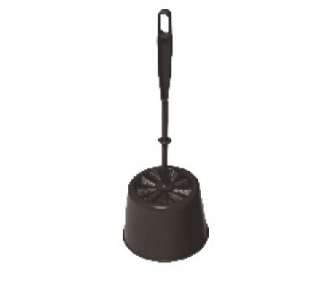 Komplet toaletowy Szczotka WC MINI czarny 9280 /30