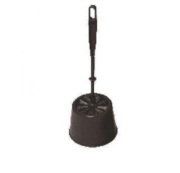 Komplet toaletowy Szczotka WC MINI czarny 9280 /33