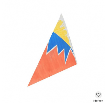 Koperta rożek frytki 250g ZICK 32x23cm 1000szt