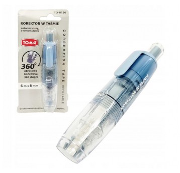 Korektor w taśmie 6m Toma TO-0126