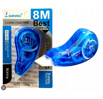 Korektor w taśmie BAHANG 8m x 5mm 902736