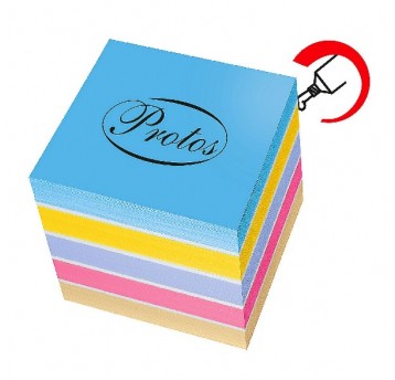 Kostka biurowa duża 85x85x75 KOLOR Klejona Protos