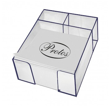 Kostka papierowa Protos BIAŁA PRZYBORNIK 85x85x50