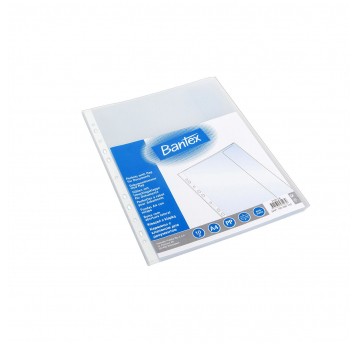 Koszulki do segregatora A4 BANTEX Z KLAPKĄ 10szt
