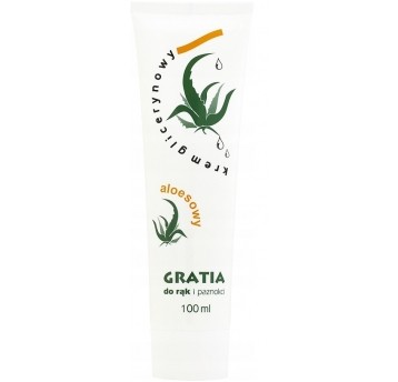 Krem do rąk GRATIA 100ml ALOES