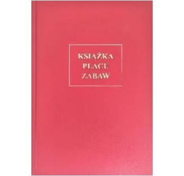 Książka placu zabaw A4 1szt