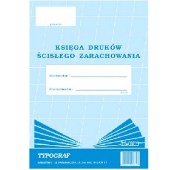 Księga druków ścisłego zarachowania A4 1szt /5
