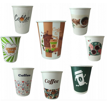 Kubek papierowy 250ml COFFE MIX 100szt PROMOCJA/24