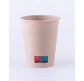 Kubek papierowy 250ml KRAFT ODRA 50szt
