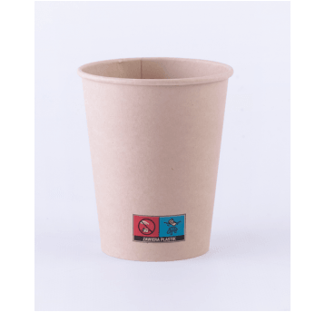 Kubek papierowy 250ml KRAFT ODRA 50szt