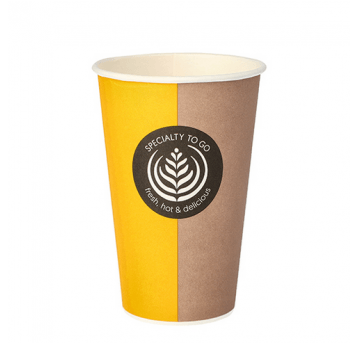 Kubek papierowy 300ml nadr TO GO 50szt