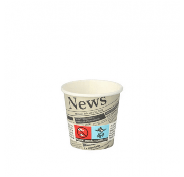 Kubek papierowy 50ml ndr Newsprint 50szt /20