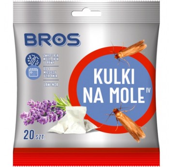 Kulki na mole 20szt LAWENDA BROS
