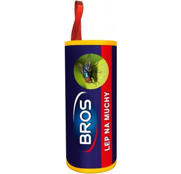 Lep na muchy okrągły 100szt TYLKO NA KARTON BROS