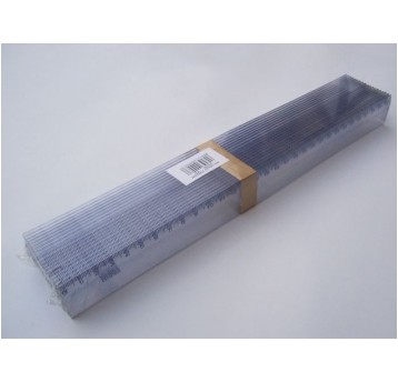 Linijka 30cm GRALES BLISTER plastikowa przezroczy