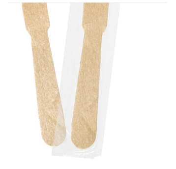 Łopatka lody desery drewniana w folii 250szt /12