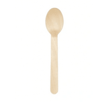 Łyżka drewniana 16cm ECO 100szt