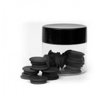 Magnes Tierra Czarny śr 20mm 20 sztuk