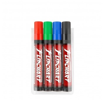 Marker do papieru 4szt FLIPCHART KAMET