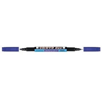 Marker DUO CD/DVD Granit NIEBIESKI /20
