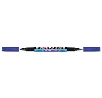 Marker DUO CD/DVD Granit NIEBIESKI /20