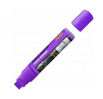 Marker kredowy TOMA 15x8mm FIOLETOWY ścięta TO290