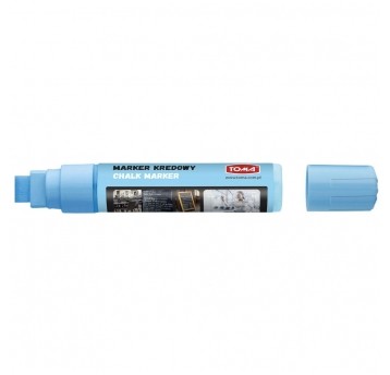 Marker kredowy TOMA 15x8mm Niebieski ścięty TO290