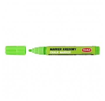 Marker kredowy TOMA 4,45mm ZIELONY okrągła TO292