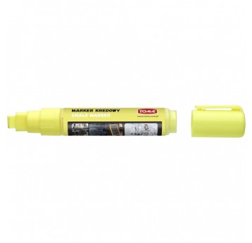 Marker kredowy Toma 8x5mm ŻÓŁTY ścięty TO291