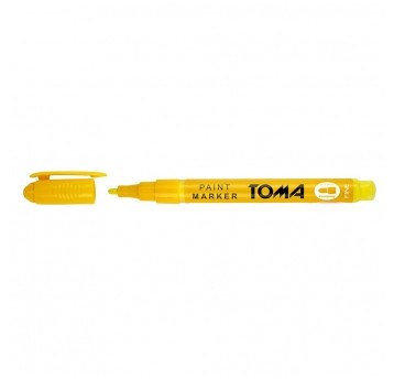 Marker olejowy TOMA 1,5mm ŻÓŁTY okrągła TO-441
