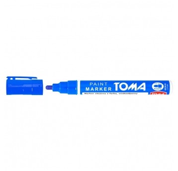 Marker olejowy TOMA 2,5mm TO-440 NIEBIESKI