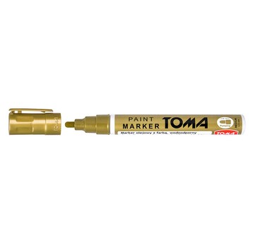 Marker olejowy TOMA 2,5mm TO-440 ZŁOTY