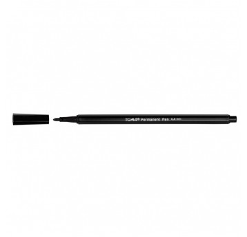 Marker permanentny TOMA 0,8mm CZARNY TO-315