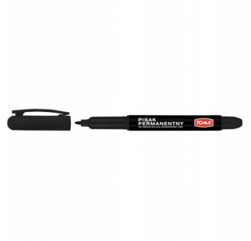 Marker permanentny TOMA CZARNY TO-324 /12