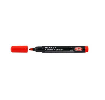 Marker permanentny TOMA CZERWONY TO-202