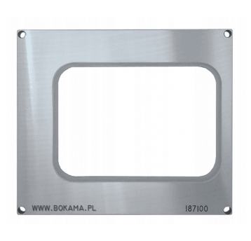 Matryca ramka zgrzew 187x137mm jednokomorow BOKAMA