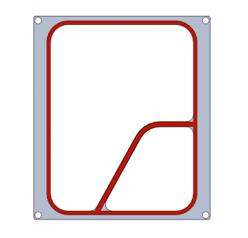 Matryca ramka zgrzew 227x178mm COLT RK