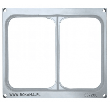 Matryca ramka zgrzew 227x178mm dwukomorowa BOKAMA