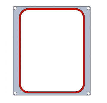 Matryca ramka zgrzew 227x178mm jednokomorowa RE-KO