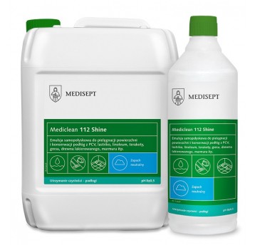 MEDICLEAN 112 SHINE 5L nabłyszczanie podłóg