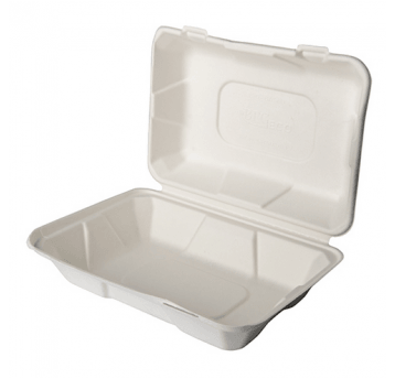 Menubox pulpa drzewna PÓŁ-OBIADU 23x16x8cm 50szt