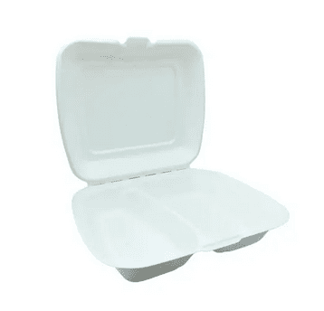 Menubox trzcina 2-DZ BIAŁY 23x20,5cm ENJOY 50szt