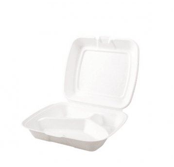 Menubox trzcina 3-DZIELNY 23x20,5cm ENJOY 50szt