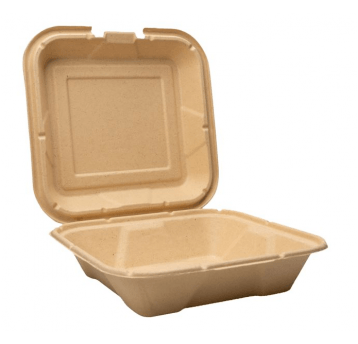 Menubox trzcina NIEDZIELONY BRĄZ 1300ml 50szt