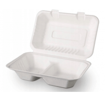 Menubox trzcina PÓŁ-OBIADU 2-DZ 23x15,7x6cm 50szt