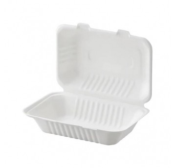 Menubox trzcina PÓŁ-OBIADU 23x15x7,5cm 50szt /4