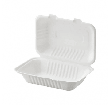 Menubox trzcina PÓŁ-OBIADU 23x15x7cm 50szt