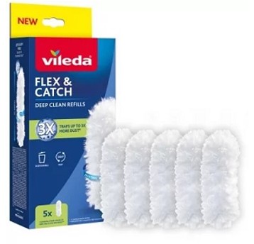 Miotełka kurz VILEDA F&C zapas 4szt /1op